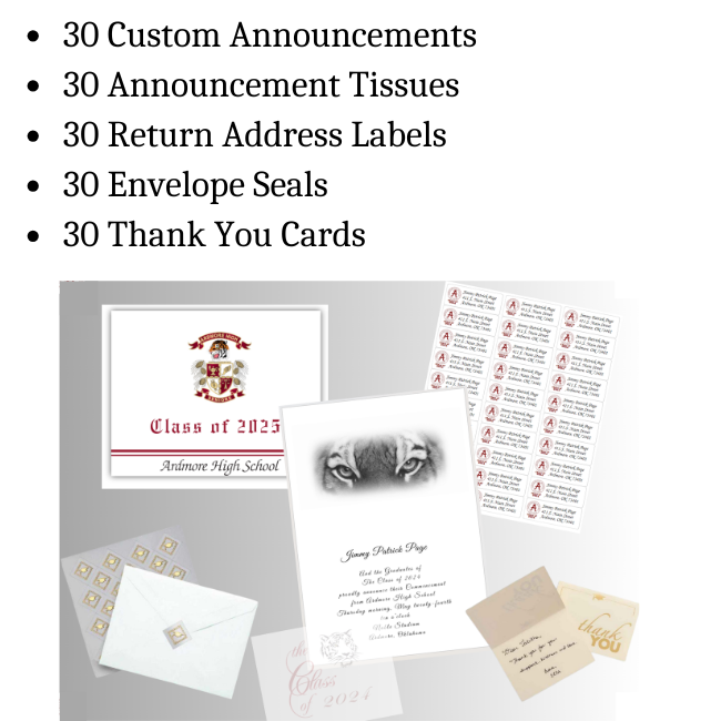 Announcement Only Package
